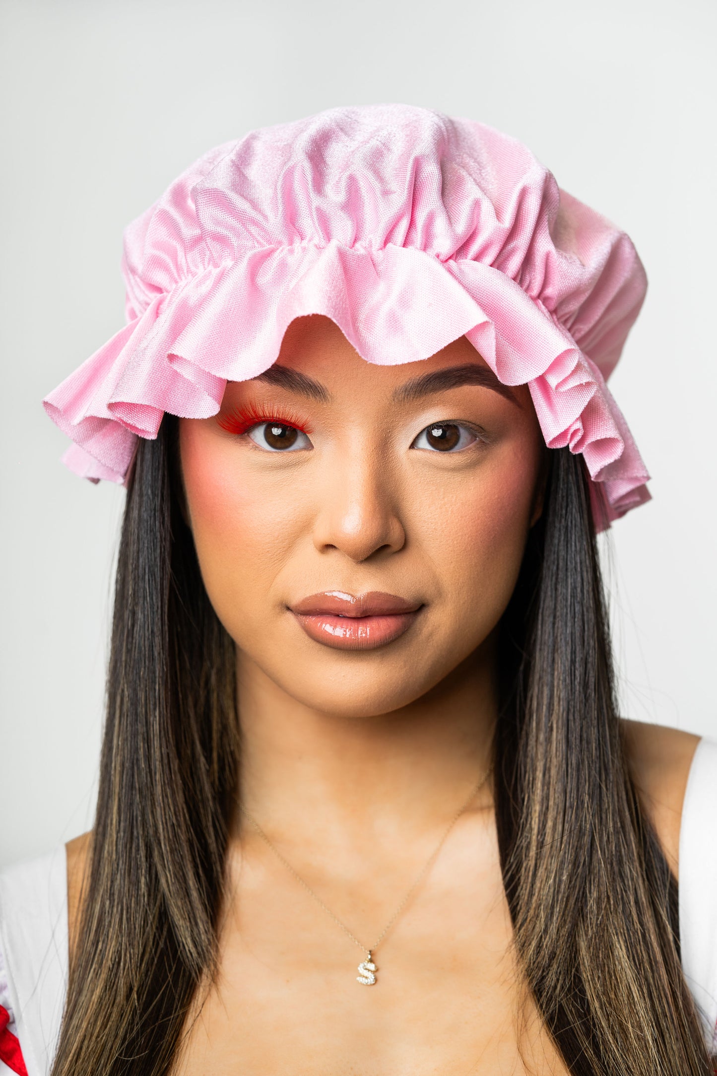 BAHIRA Color Craze “Siren” Vegan Friendly All-Red Glow Lash, Bold Color with a Radiant Glow Effect, Lightweight and Comfortable, Designed for an All-Day Reusable Wear
