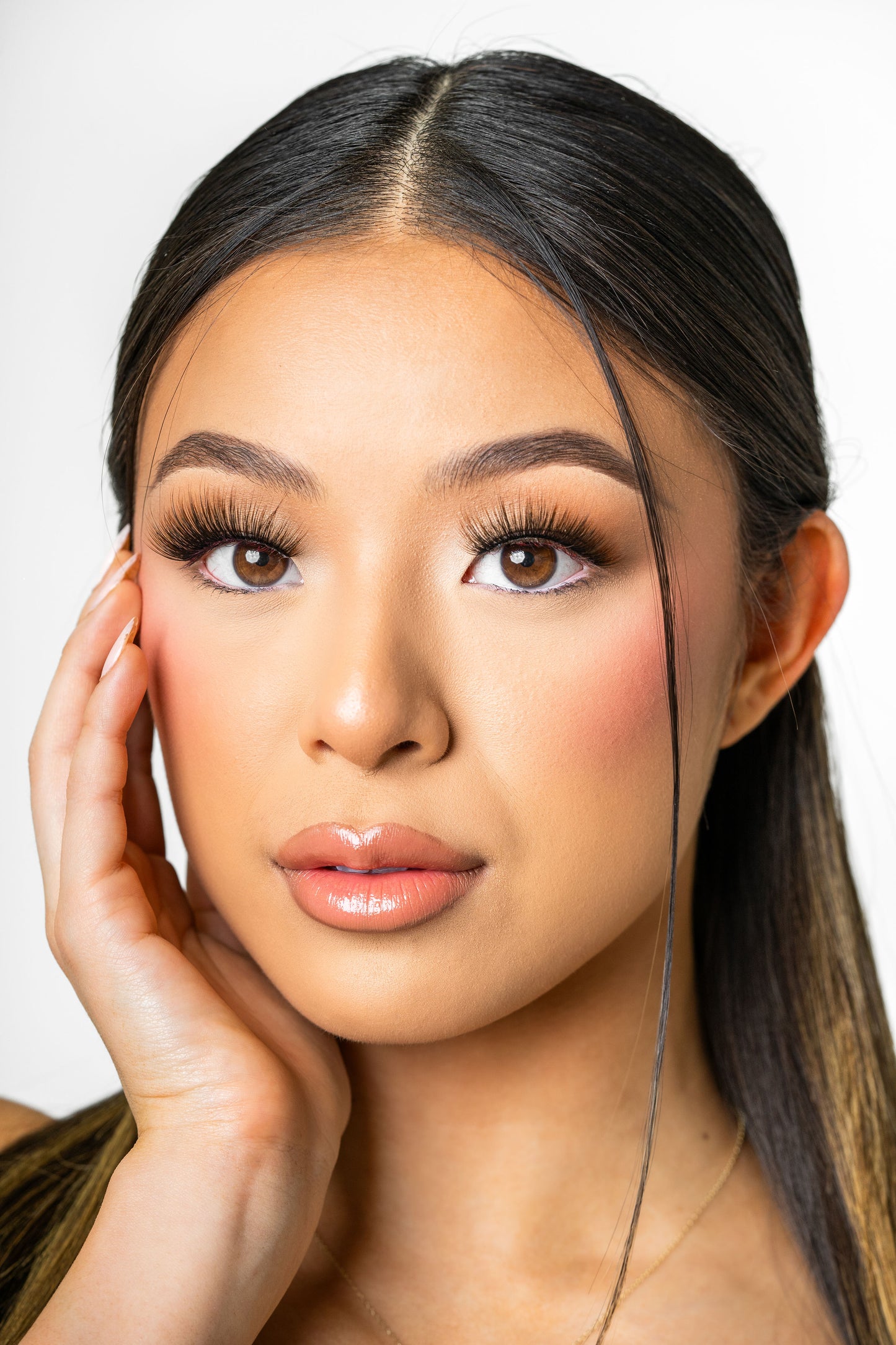 BAHIRA Color Craze “Twilight” Vegan Friendly Brown Sombré Lash, Bold Color with a Soft Ombre Transition, Lightweight and Comfortable, Designed for an All-Day Reusable Wear