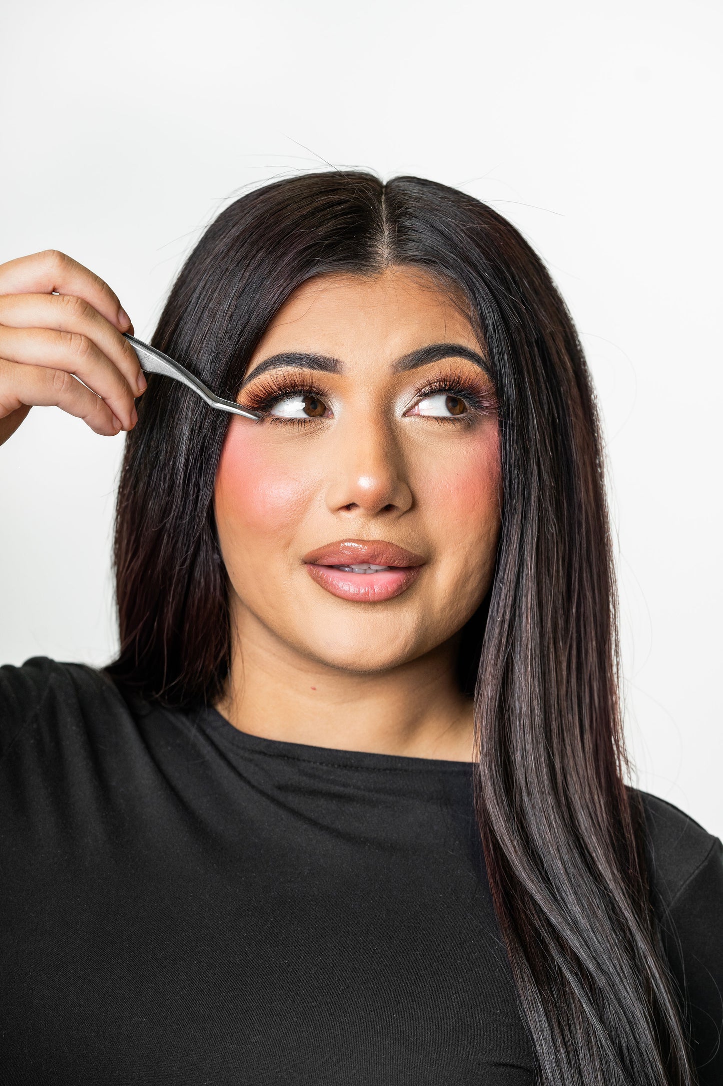 BAHIRA Color Craze “Twilight” Vegan Friendly Brown Sombré Lash, Bold Color with a Soft Ombre Transition, Lightweight and Comfortable, Designed for an All-Day Reusable Wear