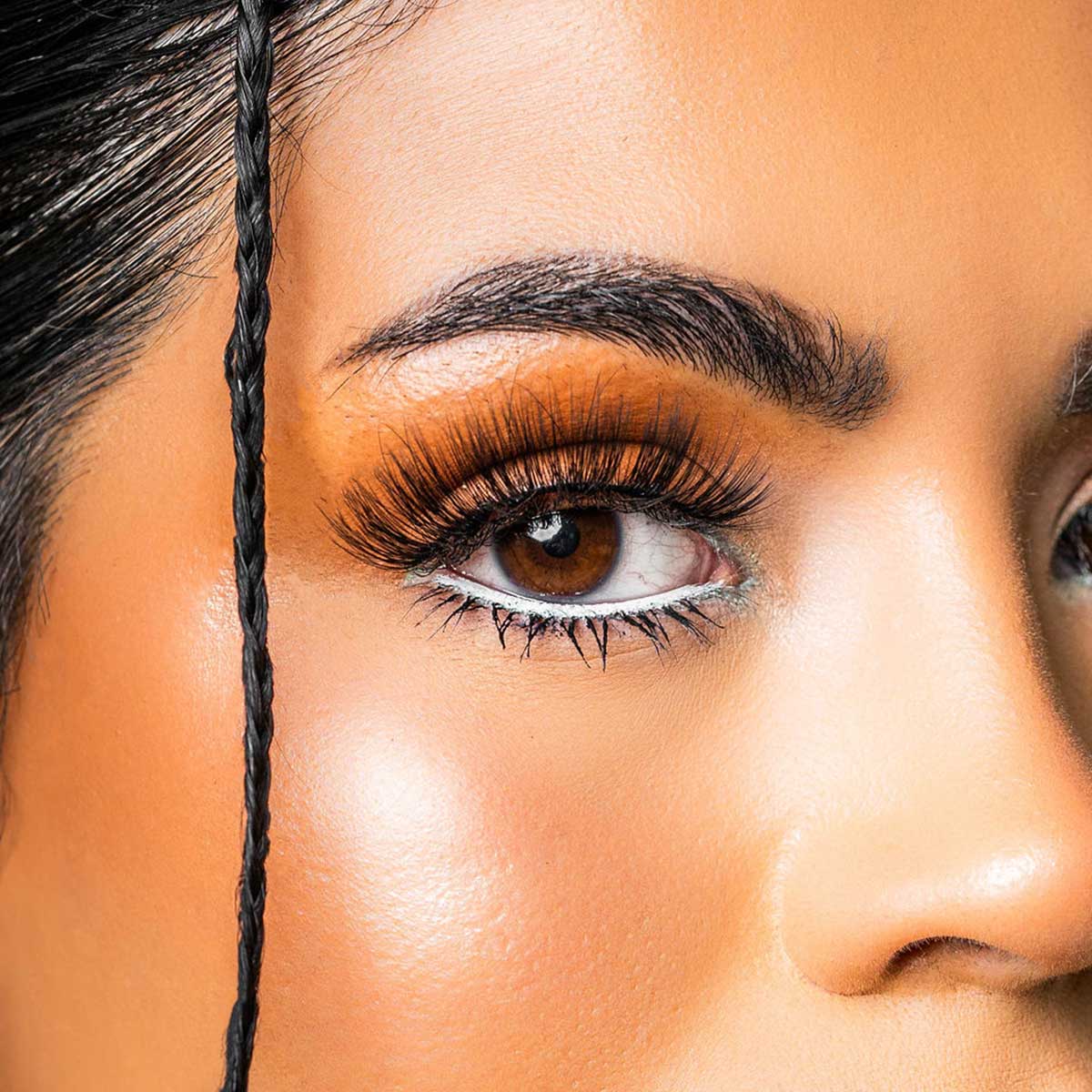 BAHIRA Color Craze “Universal” Vegan Friendly Black Nude Lash, Classic Color with a Natural Finish, Lightweight and Comfortable, Designed for an All-Day Reusable Wear