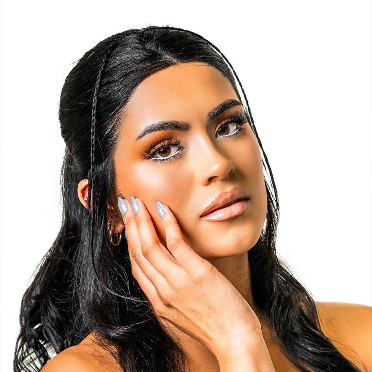 BAHIRA Color Craze “Universal” Vegan Friendly Black Nude Lash, Classic Color with a Natural Finish, Lightweight and Comfortable, Designed for an All-Day Reusable Wear