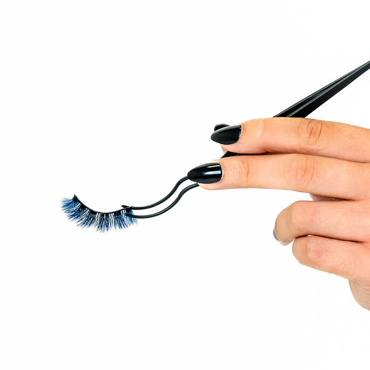 BAHIRA Color Craze “Neptune” Vegan Friendly Blue Sombré Lash, Bold Color with a Soft Ombre Transition, Lightweight and Comfortable, Designed for an All-Day Reusable Wear