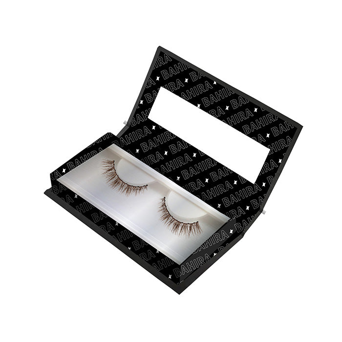 BAHIRA Color Craze “Cinnamon” Vegan Friendly Light Ash Nude Lash, Natural Enhancement with a Polished Look, Lightweight and Comfortable, Designed for an All-Day Reusable Wear
