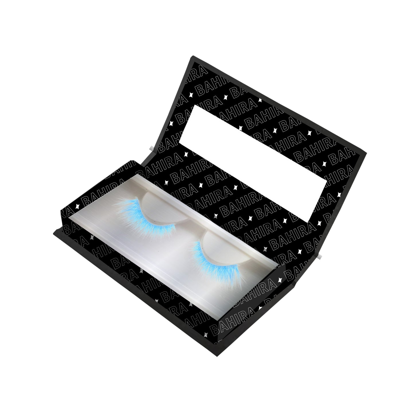 BAHIRA Color Craze “Icebox” Vegan Friendly All-Blue Glow Lash, Vivid Color with a Radiant Glow Effect, Lightweight and Comfortable, Designed for an All-Day Reusable Wear