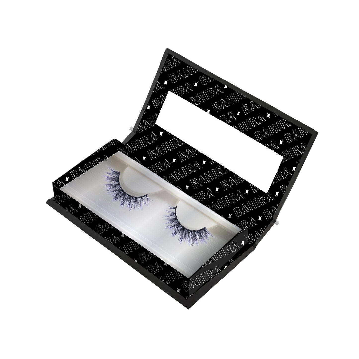 BAHIRA Color Craze “Vixen” Vegan Friendly Purple Sombré Lash, Bold Color with a Soft Ombre Transition, Lightweight and Comfortable, Designed for an All-Day Reusable Wear